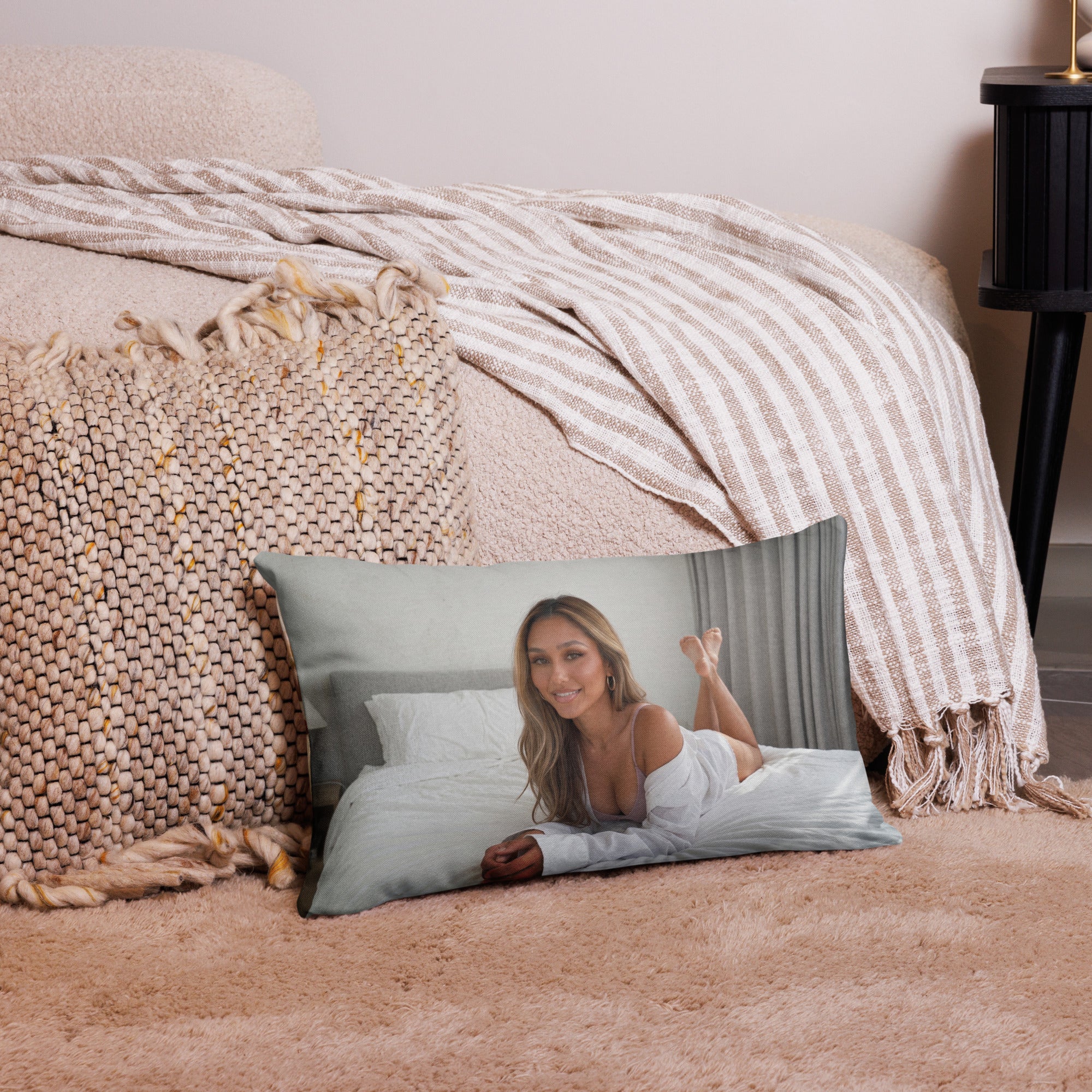 April collector pillow by House of April — soft premium fabric, made to order